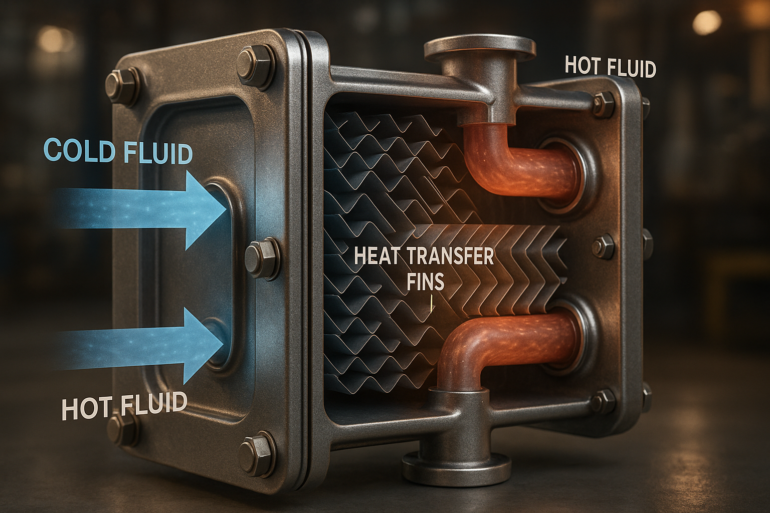 Crossflow Heat Exchanger