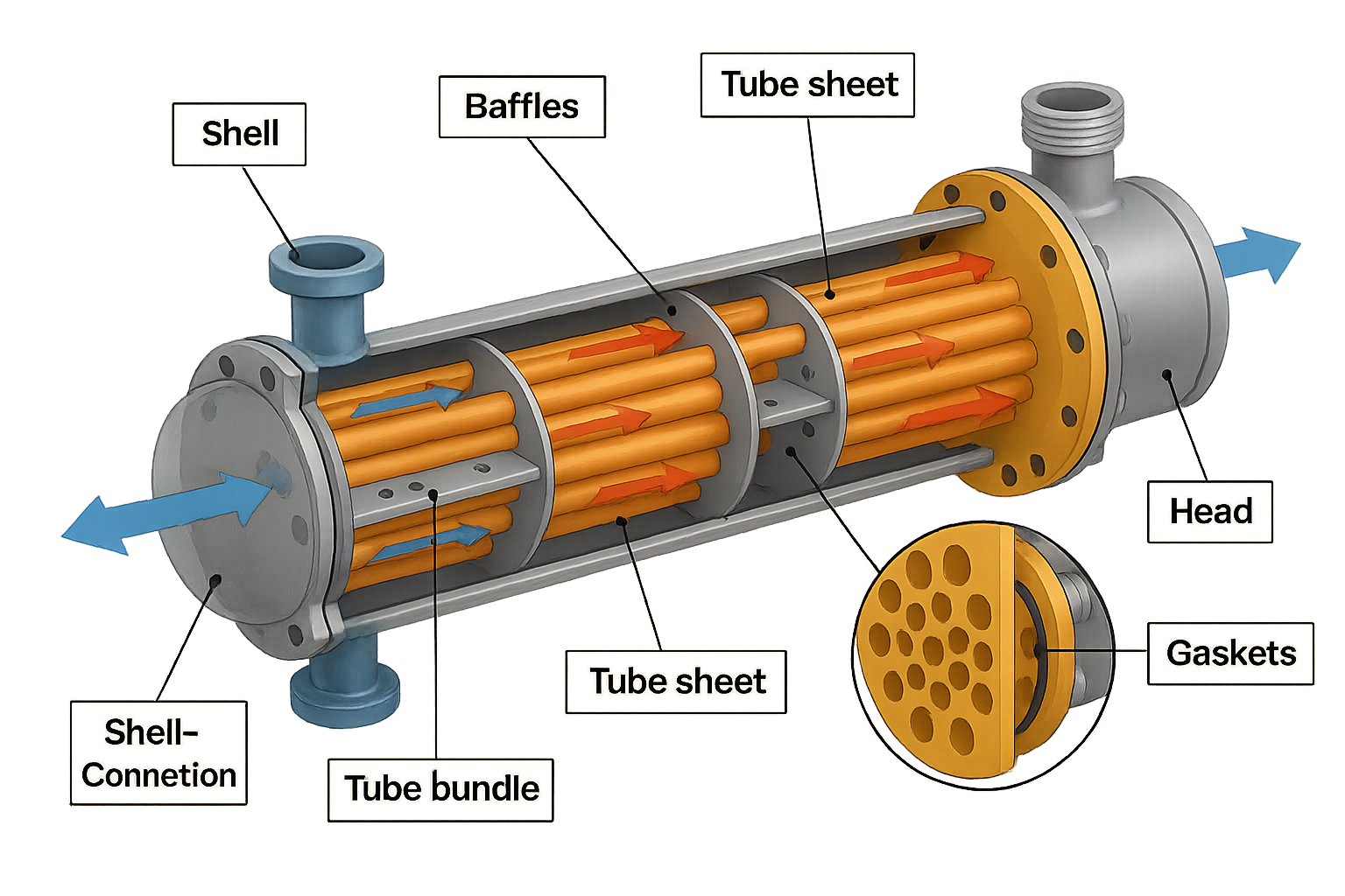 Shell and Tube Heat Exchanger